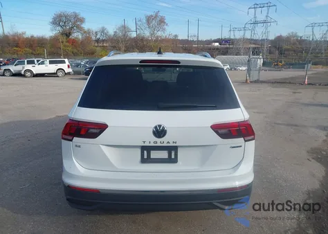 2022 Volkswagen Tiguan 2.0T Se from USA, damaged, VIN 3VV2B7AX0NM102539